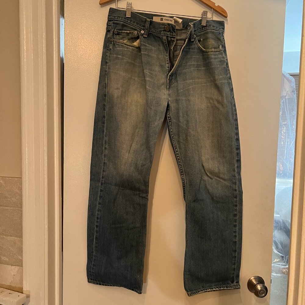 Gap Easy Fit Wide Leg Jeans – Size 33X30 – 100% Cotton – Gently Used